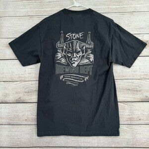 Stone Brewing Dept Employee T-Shirt Adult Size M Gray‎